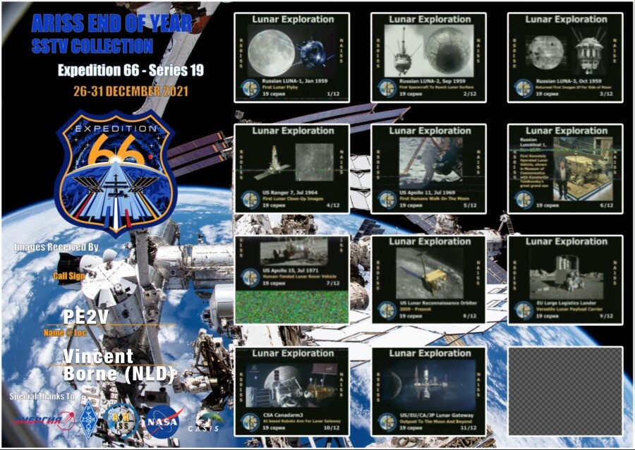 ARISS end of year SSTV