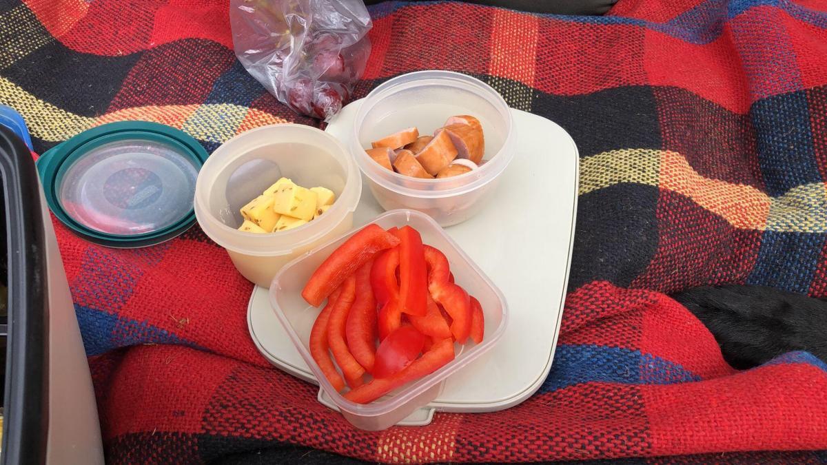 jasmmie eten! Worst kaas paprika