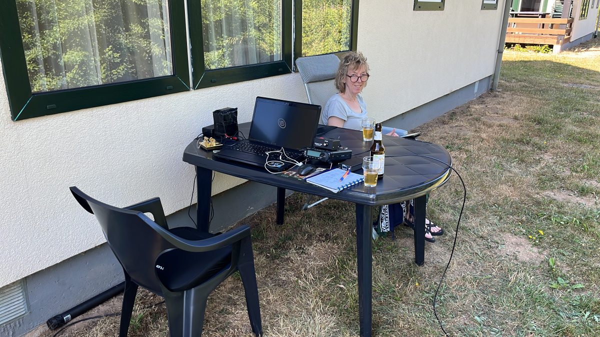 QSO's maken als DL/PE2V/P Kronenburg