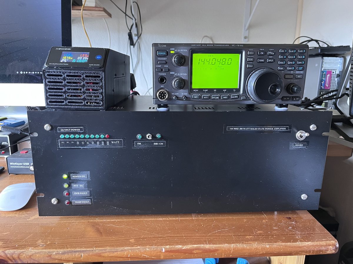 Hot-switching voorkomen tijdens CW BLF248 PA
