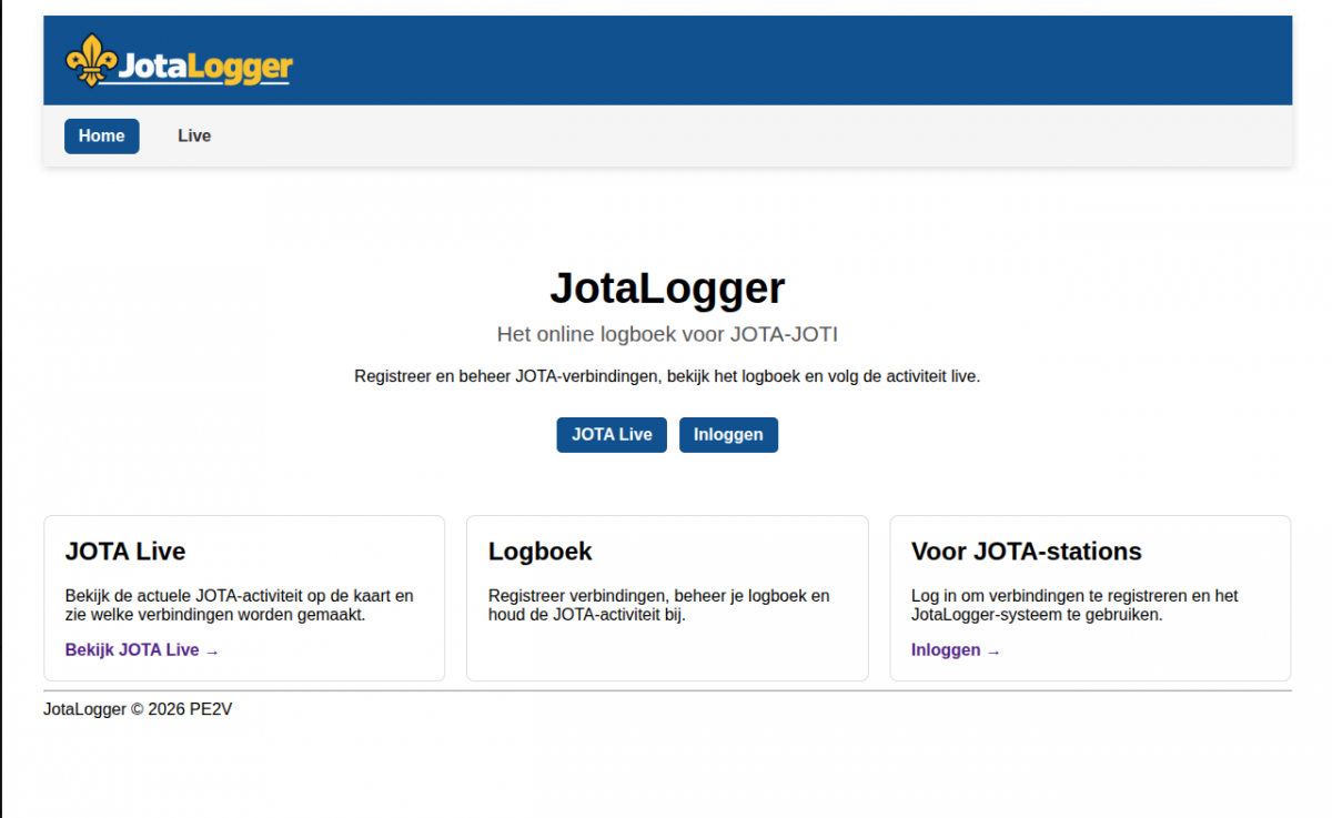JotaLogger @PE2V