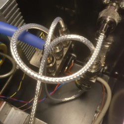 COAX relais met RG303 teflon coax